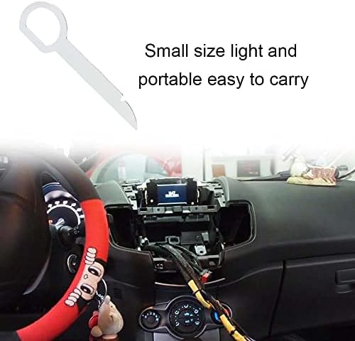 2 Db autórádió-Eltávolító Eszköz Gombok Szünet Bizonyíték autórádió Kiadás Kulcsok Könnyű Fogást autórádió-Eltávolító Eszköz Kulcs