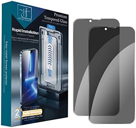 JahFajh Essentials Adatvédelmi Anti-Spy Edzett Üveg kijelző Védő fólia iPhone 13 Pro max /14 Plusz egy 6.7-hüvelykes képernyő, 2-Pack