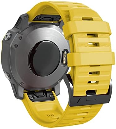 NIBYQ 26 22mm Quick Fit Watchband A Garmin Fenix 7 7X 6X 6Pro Watch Szilikon Easy Fit Csukló Heveder Zenekar A Fenix 5X 5 3 3HR 935