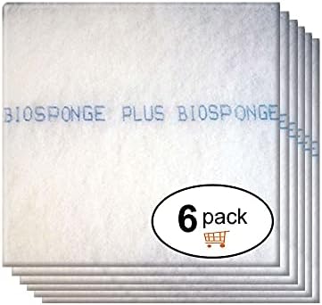 14 x 22 BioSponge plusz levegő szűrő utántöltő (6 darab) Egy év kínálat