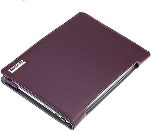 Broonel - Profil Sorozat - Lila Bőr Laptop táska Kompatibilis HP EliteBook 840 G3 Laptop 14-hüvelyk