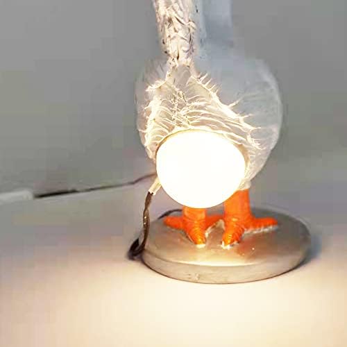 Csirke, Tojás Lámpa Élethű Gyanta tyúktojás Lámpa, Állat Alakú asztali Lámpa, Fény-fel Húsvéti Tojás Lámpa 3D-s LED-es Éjszakai Fény,