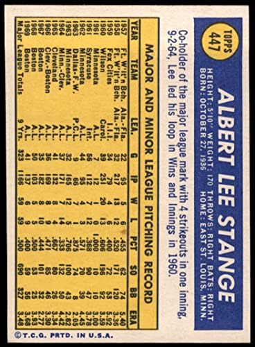 1970 Topps 447 Lee Különös Boston Red Sox (Baseball Kártya) EX Red Sox