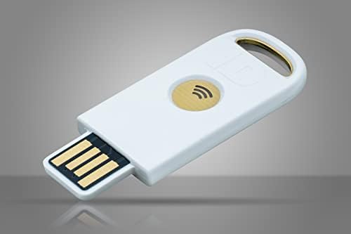 Identiv uTrust FIDO2 NFC+ Biztonsági Kulcs USB-A (FIDO2, U2F, PIV, TOTP, HOTP, WebAuth)