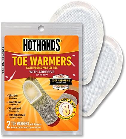 HotHands Toe Melegítő - Hosszú Élettartamú, Biztonságos, Természetes, Szagtalan Levegő Aktív Melegítő - Akár 8 Óra, a Hő - 72 Pár