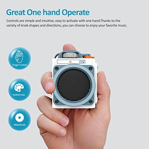 Muzen Vad Mini Masszív Kültéri Hangszóró, Vad Go Bluetooth Hordozható Hangszóró