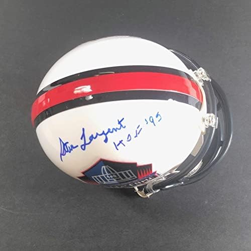 STEVE LARGENT aláírt mini sisak PSA/DNS-Seattle Seahawks aláírt - Dedikált NFL Mini Sisak