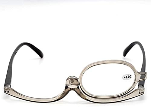 Olvasó szemüveg nagyító forgó szemüveg, smink szemüveg, állítható színes nyomtatás szemüveg, látássérült