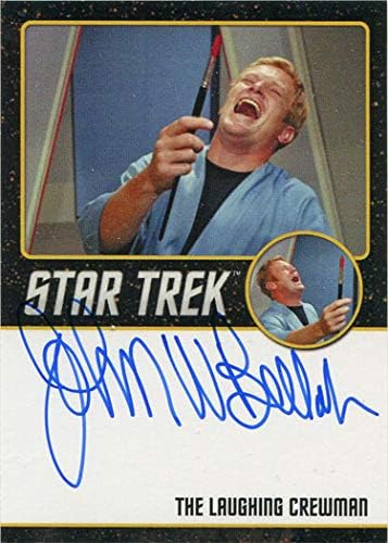 A Star Trek TOS Kapitányok Gyűjtemény Autogram Kártya John Bellah, mint a Nevetés Közlegény