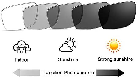 SightPerk Ovális Keret Photochromic Anti-UV Lencse Progresszív Multifokális Olvasó Szemüveg
