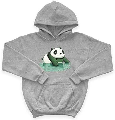Aranyos Panda Gyerek Szivacs Polár Kapucnis - a Legjobb Nyomtatási Gyerek Kapucnis felső - Aranyos Design Kapucnis Gyerekeknek