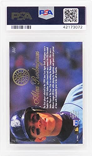 Alex Rodriguez (Seattle Mariners) 1994 Hangulattal Baseball 340 RC Újonc Kártya - PSA 10 GEM MENTA (Új Címke)