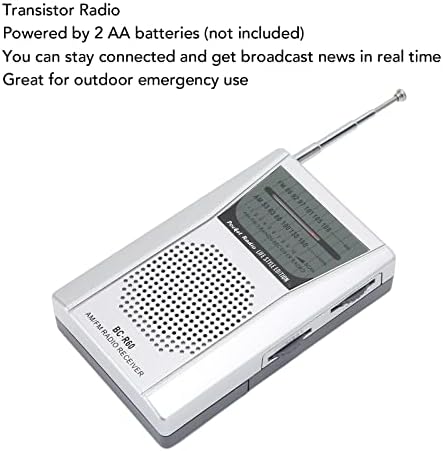 Hordozható, Zsebben Rádió AM FM Kompakt Tranzisztoros Rádiók Pocket Radio Player Kis Walkman Rádió elemes Zsebben Hordozható Rádió Utazási