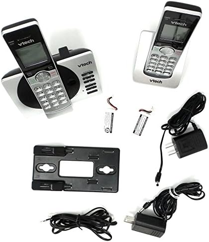 VTech CS6929-2 Vezeték nélküli Telefon, Üzenetrögzítő, illetve a Hívó fél AZONOSÍTÓJA, Ezüst/Fekete, 2 DECT Kézibeszélő 6.0 Bővíthető