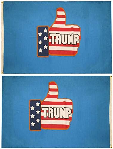 Az amerikai Nagykereskedelmi Áruház Üti Fel a Felfelé mutató Kék Kétoldalas 100D Szőtt Poli Nylon Kétoldalas 3x5 3 'x5' Zászló