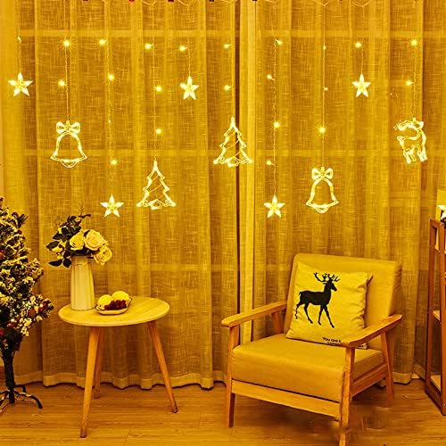 Karácsonyi Világítás Karácsonyi LED Fények Dupla String Fények, karácsonyfa Díszítés Izzó Medál karácsonyfa fényfüzér Helyszín