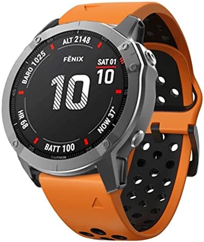 NEYENS 20mm Gyors Illik Watchband A Garmin Fenix 6 6X 5X Pro 5 Plusz 3HR Megközelítés S60 Enduro Szilikon Karkötő Easyfit Csuklópántot