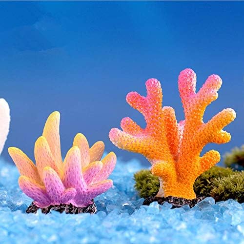 Gyanta Korall akvárium Dekoráció, Akvárium Tereprendezés Dísz Csillag Hordozható, Hasznos Gyakorlati