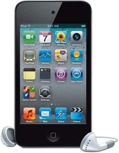 Képernyővédő fólia +Doboz, Csomagolás, Eredeti Zene Lejátszó Apple iPod 4. Generációs Touch (8GB-Fekete)