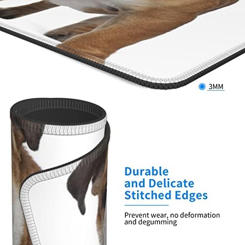 Angol Bulldog Tér Csúszásmentes Gumi Alap Asztal Mat/Könnyen tisztítható Laptop Asztal Mat/Vízálló egérpad