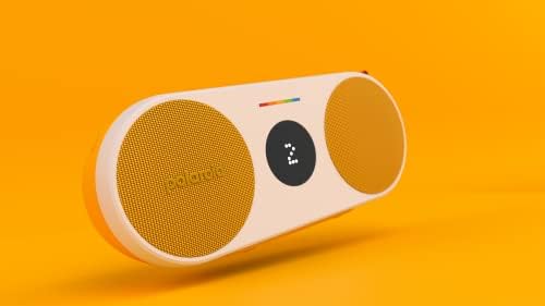 Polaroid P2 zenelejátszó (Sárga) - nagy Teljesítményű Hordozható, Vezeték nélküli, Bluetooth Hangszóró Újratölthető Dual Sztereó Párosítás