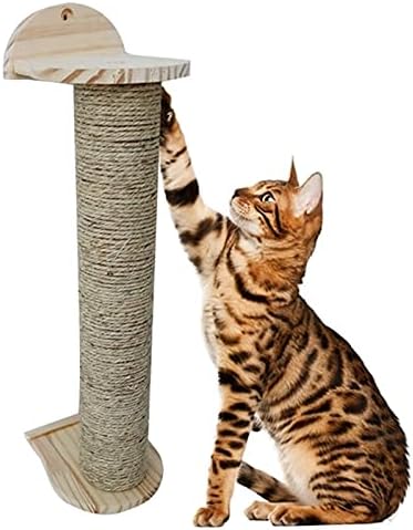 Könnyű Kijavítani, illetve ne szerelje Szét, Falra Szerelhető macskakarmolás Testület Játék Szizál Hegymászás Keretek Vakarja Fa Macskák Védelme