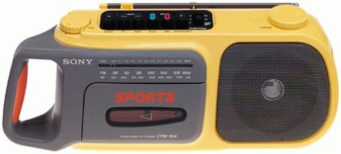 Sony CFM104 Sport Boombox