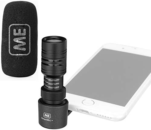 NEKEM Irányított TRRS Mikrofon Okostelefon – Külső iPhone iOS, Android mobiltelefon Mikrofon Felvétel