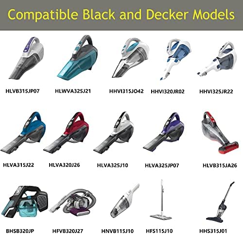 Csere Black and Decker HHVI315JO42 Töltő Adapter Kábel Kompatibilis Fekete+Decker HHVI315JO42 HHVI320JR02 HHVI325JR22 HNVB115J10 Porszívó
