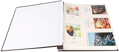 SHYEKYO Fotó Album,Elegáns fedőlemez-a Kép Albumok,Nagy Kapacitású Fotó Könyvet Tart 500 4-Es, 6-Es Fotók,Gyönyörű Esküvői Ajándék,