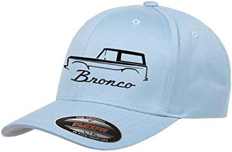 1966-77 Ford Bronco 4x4 Klasszikus Vázlat Design Flexfit kalap Sapka