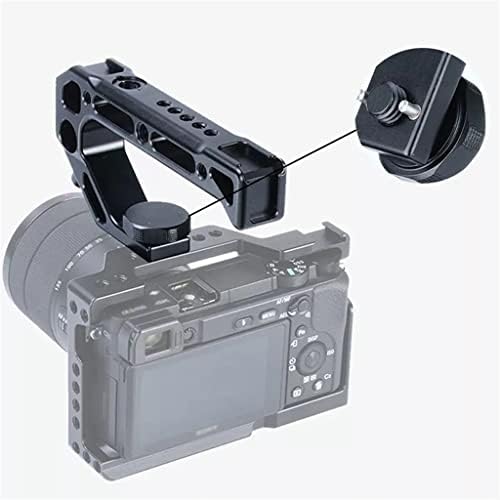 YFQHDD Kamera Felső Fogantyú Markolat Helyüket Csavar Mic Rig Hideg Cipő DSLR Fényképezőgép