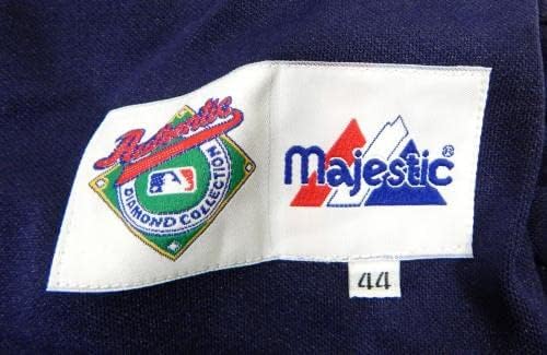 1990-es években Atlanta Braves 93 Játék Kiadott Haditengerészet Jersey gyakorlást 44 DP21644 - Játék Használt MLB Mezek