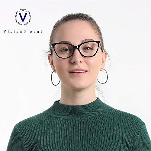 VisionGlobal Kék Fény Blokkoló Szemüveg Nők, mind a Férfiak, Számítógép Olvasó Szemüveg, Tükröződésmentes