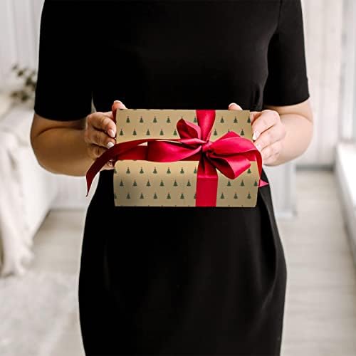 BESPORTBLE Ajándék Csomagolópapír 10db Karácsonyi Celofán Wrap Roll karácsonyfa Minta Celofán Csomagokat virágcsokor Ajándék Csomagolás