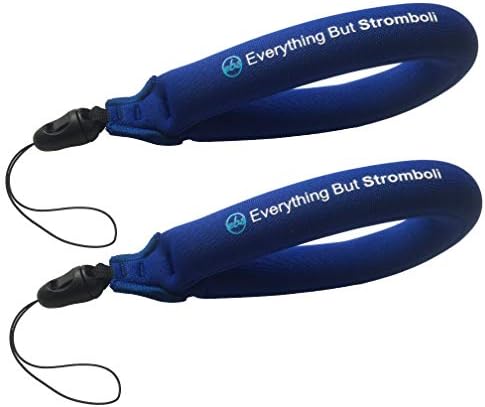 Mindent, De Stromboli Vízálló Fényképezőgép Úszó Szíj Kék 2 Csomag Úszó Csukló Kantár Is, a GoPro Hero, Telefon, Víz alatti Akció