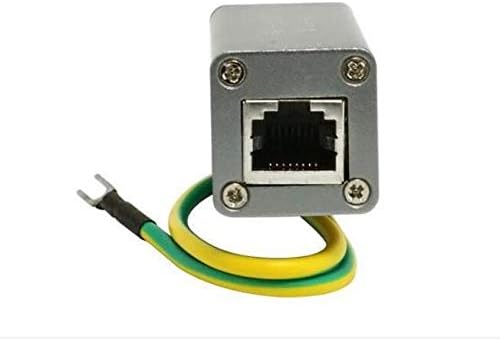 Tekit Ethernet Hálózati Kártya RJ45 túlfeszültségvédő Mennydörgés, Villám Arrester Védelmi Eszköz,Hálózati Jel Villám Arrester