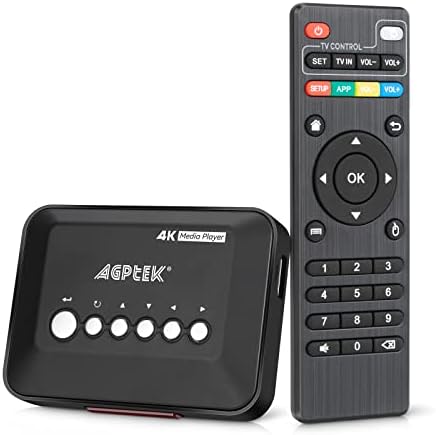A 4K@30hz HDMI TV Media Player EGY AV Kábel, HDMI/AV Kimenet, Digitális MP4 Lejátszó 14TB HDD/ 512G pendrive/SD Kártya/H. 265