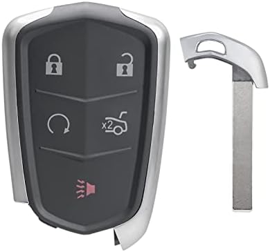 RongtuCin Smart Start Autó Kulcs Kulcs nélküli Bejegyzés Fob Távoli Csere Cadillac XTS ATS CTS 2014-19 Távoli Kulcs HYQ2AB