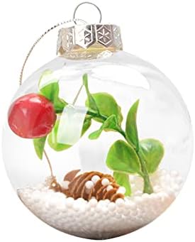 A Gnome Garland String Karácsonyi Dekoráció Átlátszó Műanyag Karácsonyi Labdát Pet Zökkenőmentes Üreges Műanyag Labda Kreatív Labdát Lóg Labdát