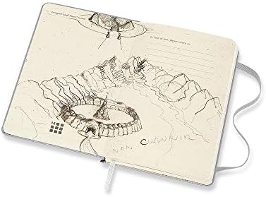Moleskine Limited Edition A Gyűrűk Ura Notebook, Kemény Borító, Pocket (3.5 x 5.5) Kimondta/Bélelt, 192 Oldal