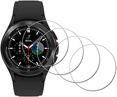 Képernyővédő fólia SAMSUNG Galaxy Óra 4 Klasszikus 42mm Smartwatch [4 Csomag], iDaPro Edzett Üveg Anti-Semmiből Buborék-Ingyenes
