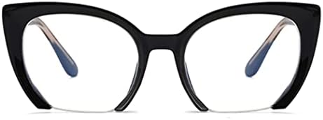 Bullabulling Olvasó Szemüveg a Nők, a Fél Keret Kék Fény Blokkoló Számítógép Olvasók, Szűrő az UV-Ray Női Szemüveg