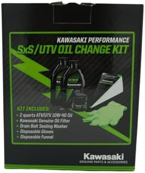 Kawasaki Valódi olajcsere Szett SXS/UTV Öszvér Gáz 4000 4010 Trans 4x4 99969-3839