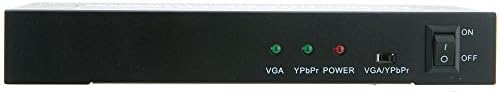 VGA vagy Komponens Video Plus 3,5 mm-es Sztereó Audio HDMI Átalakító/Upscaler, HD15 vagy 3 RCA Női (RGB), valamint a 3,5 mm-es Női
