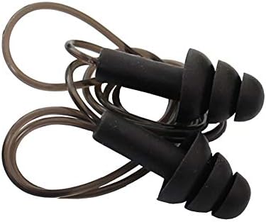5 Pár Puha Szilikon Flexibilis füldugó a String Újrafelhasználható Vízálló zajcsökkentés Szilikon Füldugó Swimmig Fül Protector