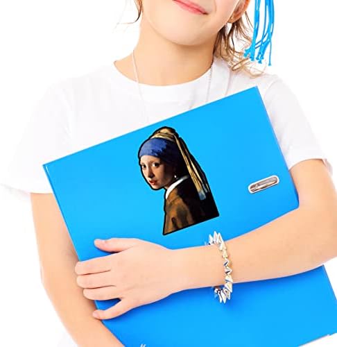 A lány Gyöngy fülbevalóval Vermeer Matrica, Matrica Notebook Autós Laptop 3.25x5-ös.5 (Szín)