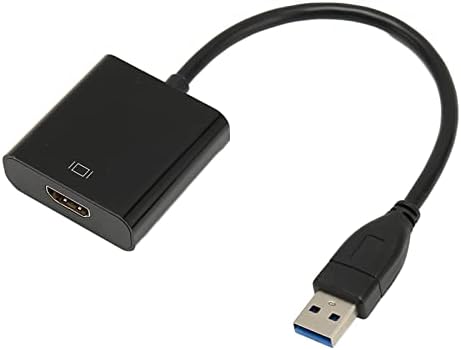 USB-HD Multimédia Interfész Átalakító, Fekete 1080P 60HZ Beépített Chip Kiterjesztett Módban Sound Converter 5 Gbps a Projektorok