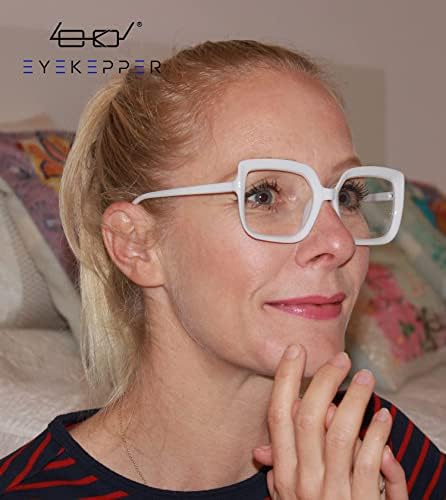 Eyekepper Olvasó Szemüveg, a Nők 4-Pack Nagy Keret Olvasó Szemüveg Túlméretes +1.25