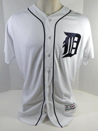 Detroit Tigers Mark Lowe 21 Játék Kiadott Fehér Jersey 46 813 - Játék Használt MLB Mezek